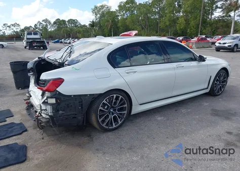 2022 BMW 750 I xDrive from USA, damaged, VIN WBA7U2C02NCG85361